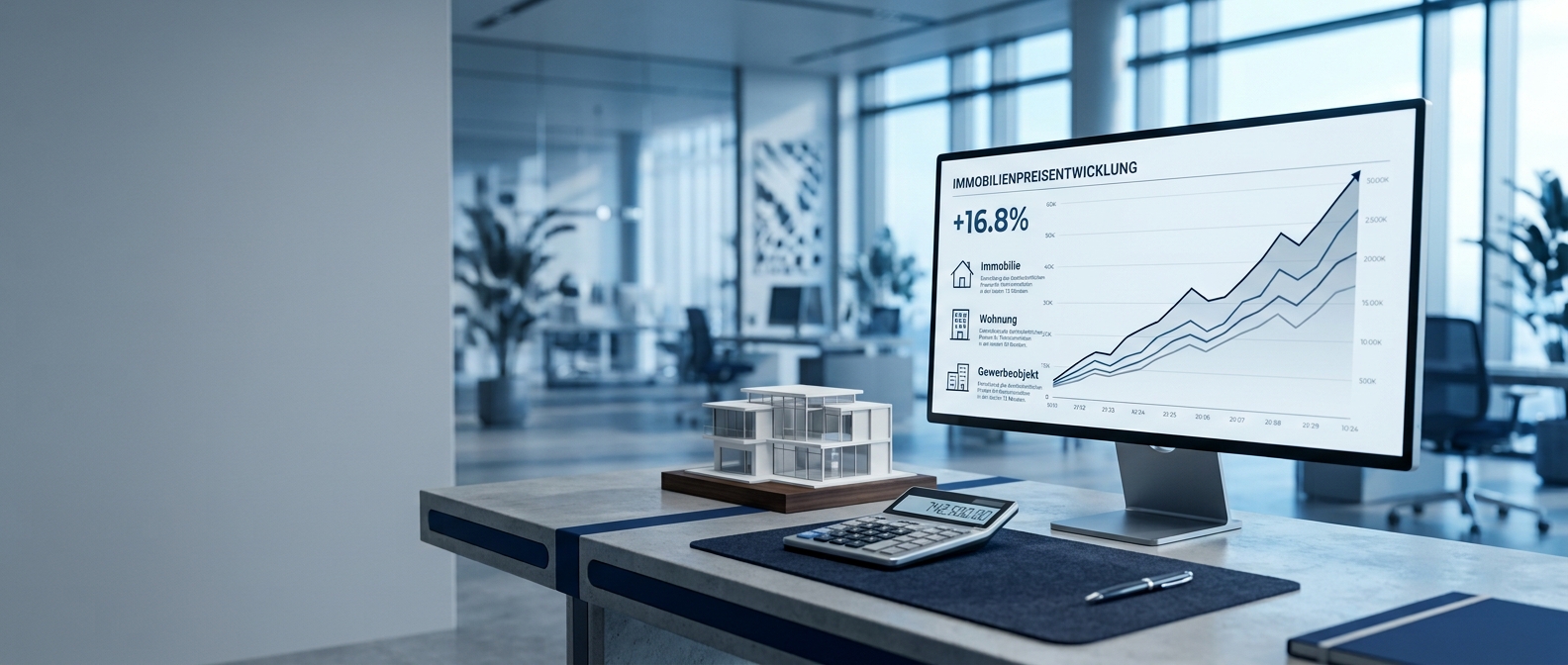 Marktwertermittlung für Immobilien – Auswertung von Preisdaten bei Hettinger & Licence Immobilien